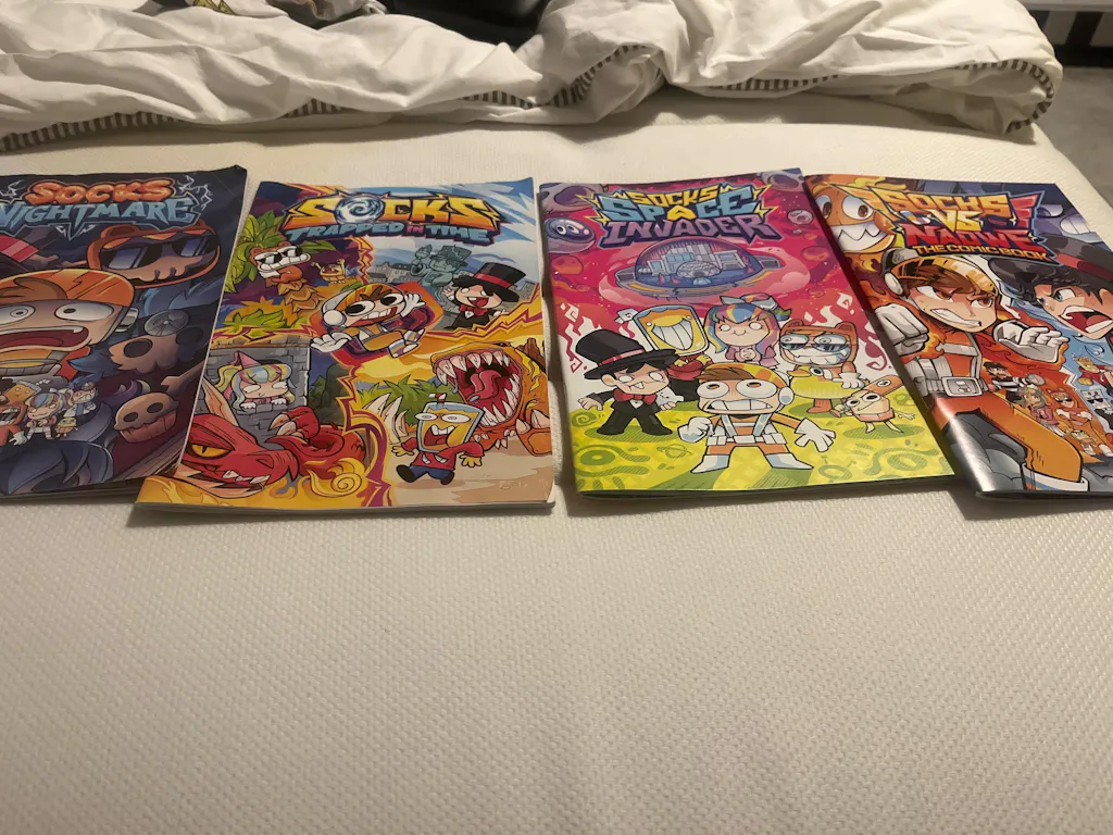 Socks 4 Comic Bundle
