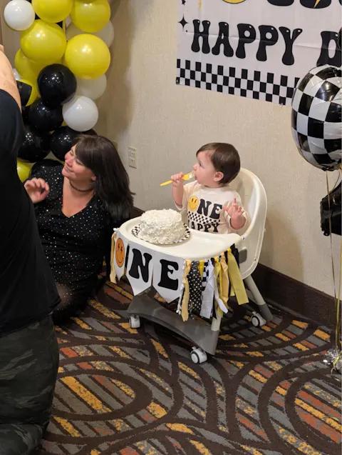 Customizable Family Matching 'One Happy Dude' Romper with Name