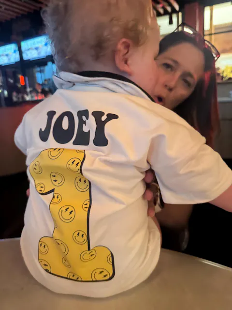 Customizable Family Matching 'One Happy Dude' Romper with Name