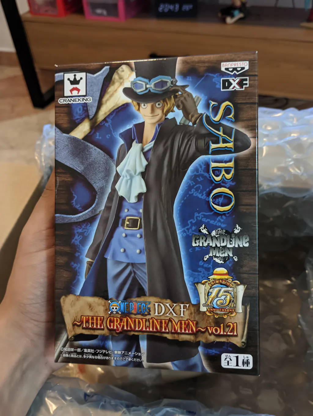 ONE PIECE Figurine Sabo Stampede DXF The Grandline Men 2 Banpresto