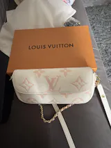 Louis Vuitton Wallet on Chain Ivy Bicolor Rose Monogram Empreinte 2024