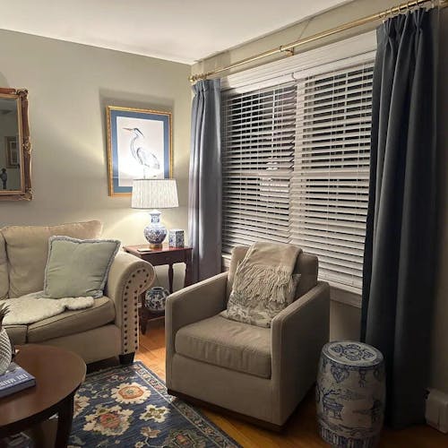 Dark Grey Blackout Curtain