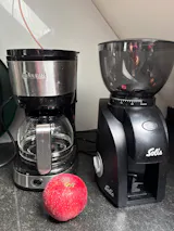 Solis Scala Zero Static Kaffeemühle (Schwarz)