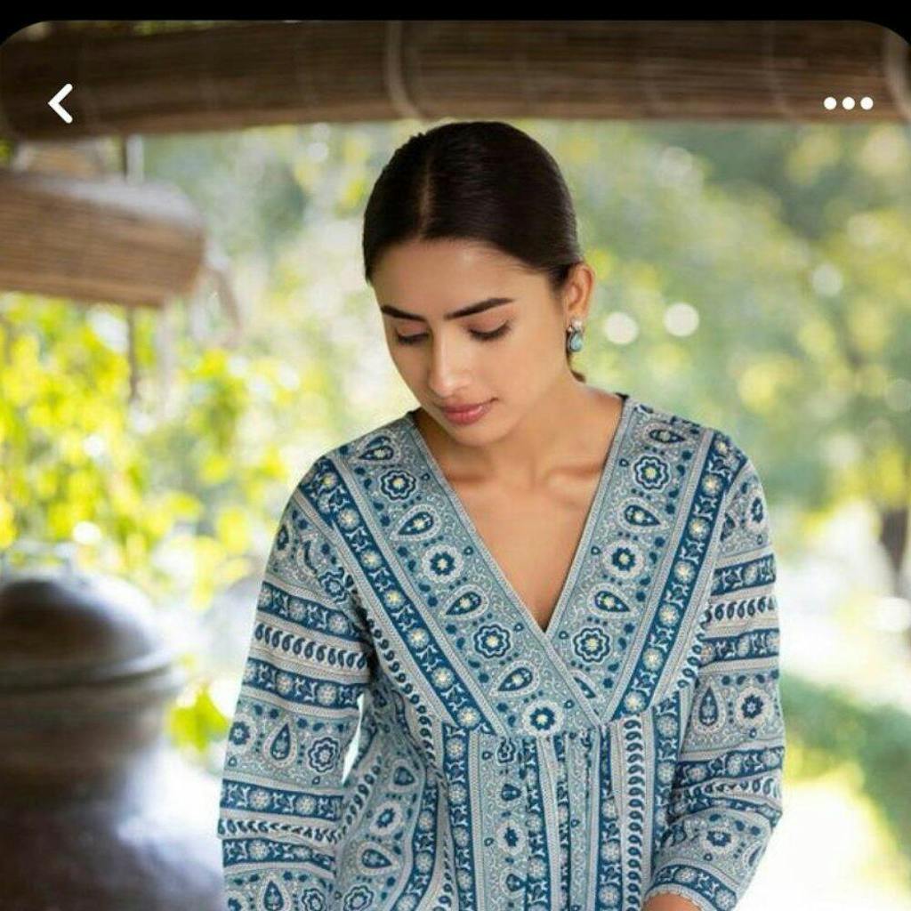 Hand Block Printed Dress