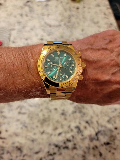 Seiko Mod Daytona "John Mayer" Chronograph Watch
