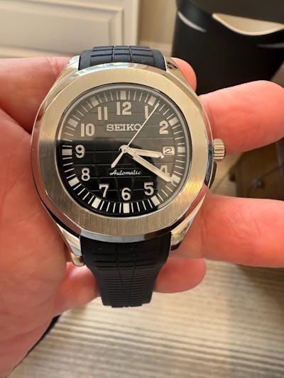 Seiko Mod Aquanaut "Black" Watch