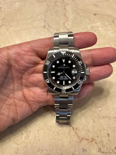 Seiko Mod Submariner "Date" Dive Watch (Premium Dial)