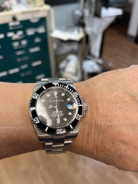 Seiko Mod Submariner "Date" Dive Watch (Premium Dial)