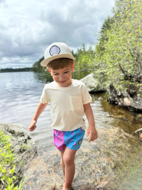Flamingo Bay Swim Trunks