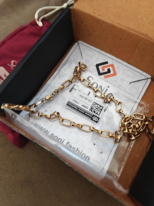 Royal High-Class Design Stainless steel Chain for Men - Style A014