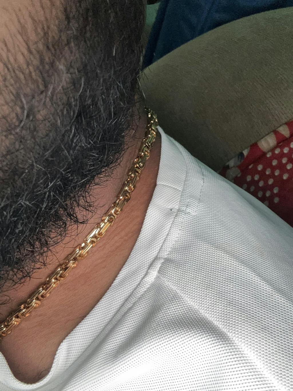 Latest Design High-Quality Stainless Steel Chain for Men - Style E378