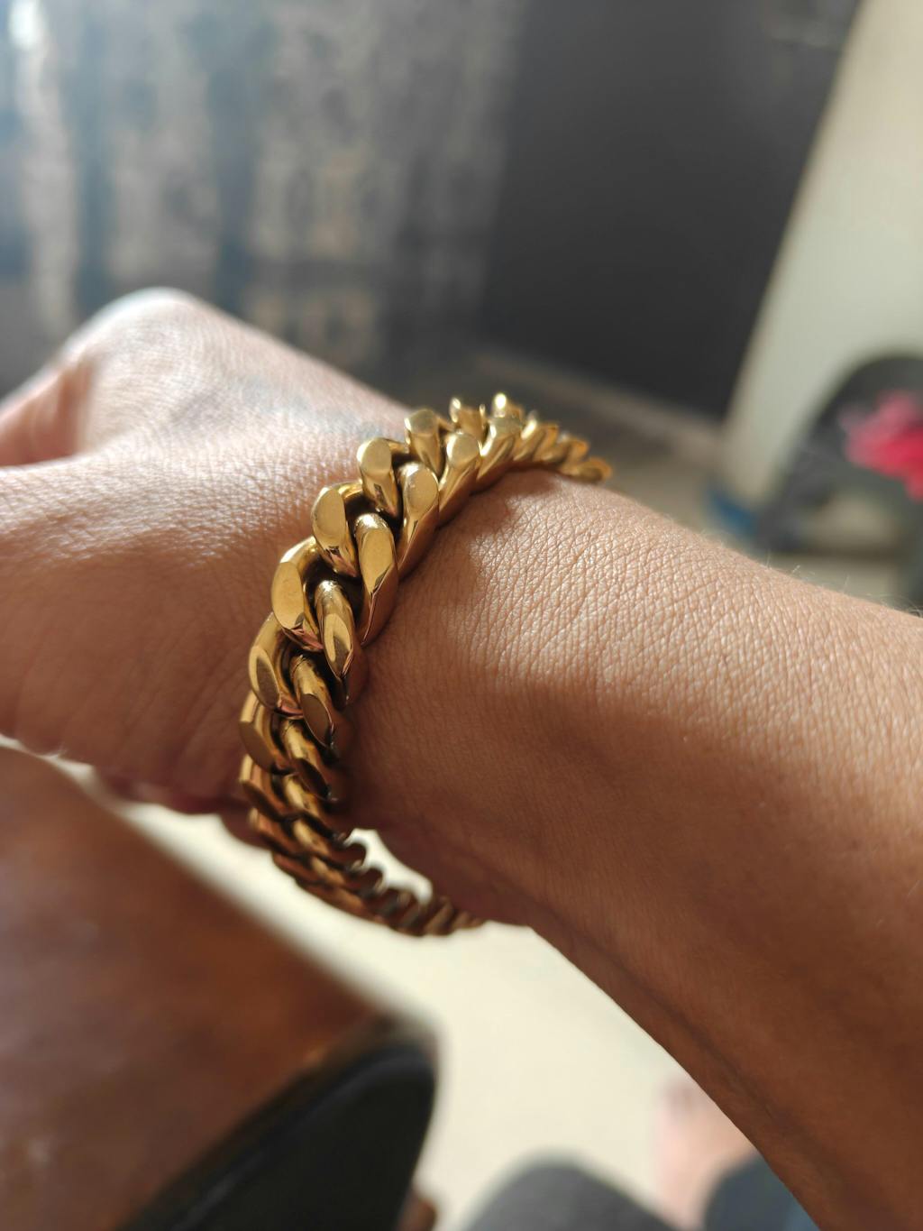 Best Quality Stainless Steel Cuban Link Bracelet for Men - Style E117