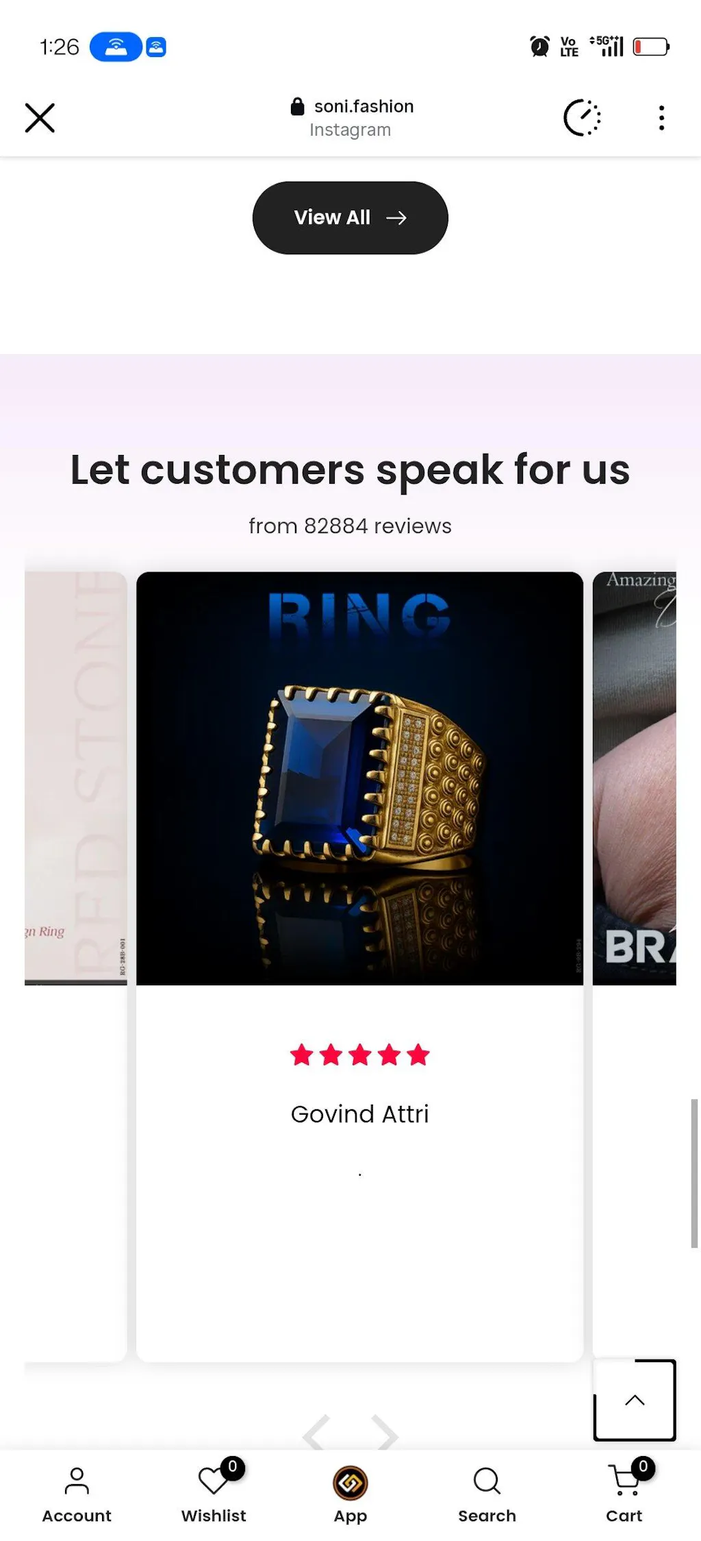 Blue Stone With Diamond Fashionable Design Gold Plated Ring For Men - Style B294