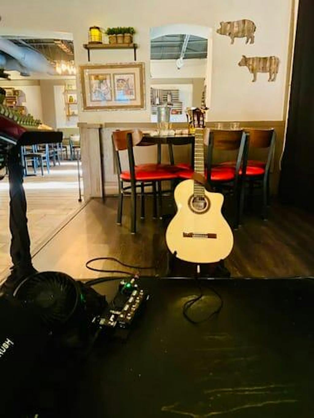 Sonicake Sonic Wood Acoustic Guitar Multi Effects Pedal Preamp DI Box