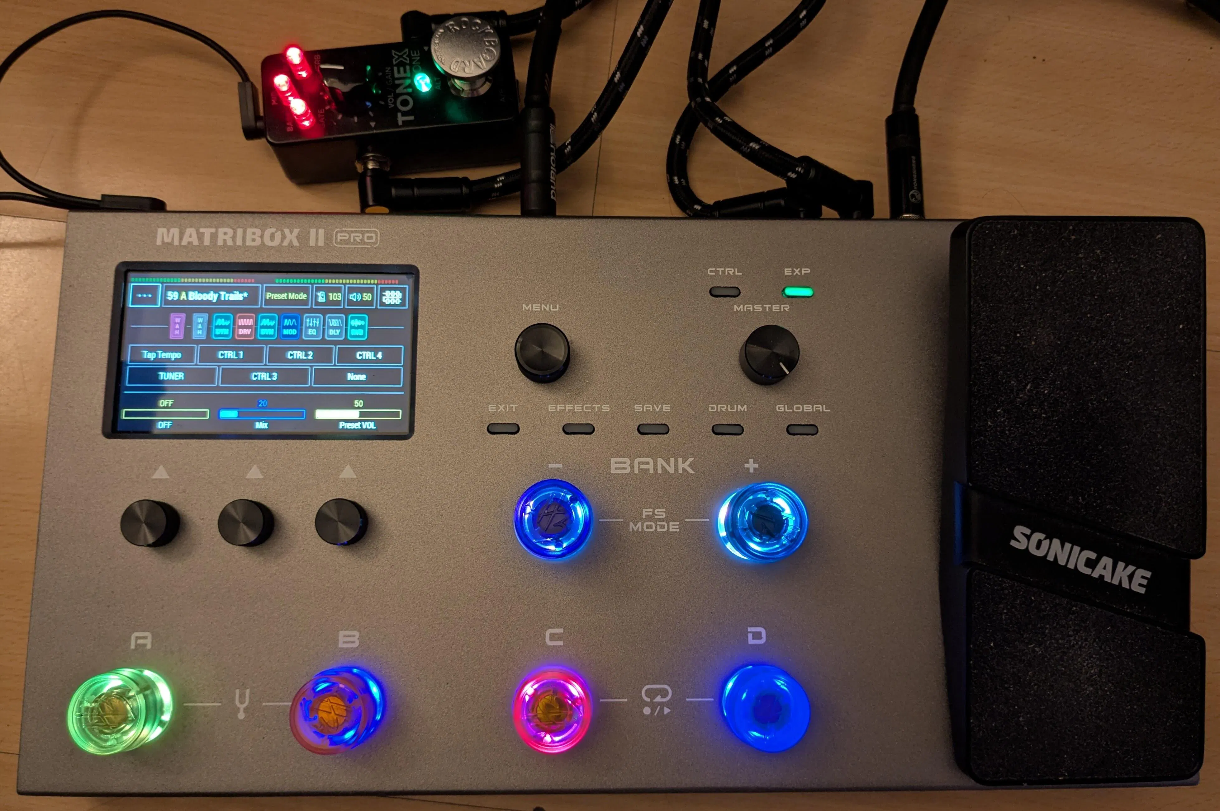 Sonicake Matribox II Pro Multi Effects Processor (QME-200)