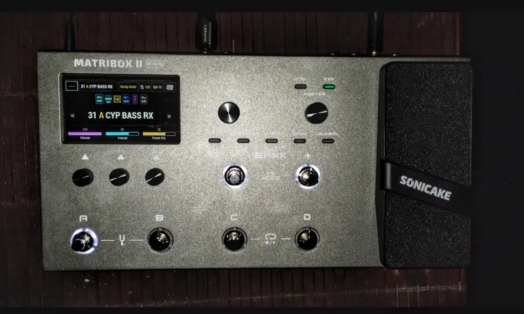 Sonicake Matribox II Pro Multi Effects Processor (QME-200)