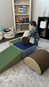 Soft Play Crawl and Climb, 5-Piece Set, Nature Colours
