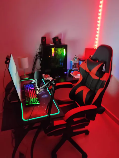 Captain Series Storm Blue Gaming Chair