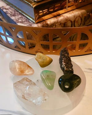 Selenite Charging Plates - Round