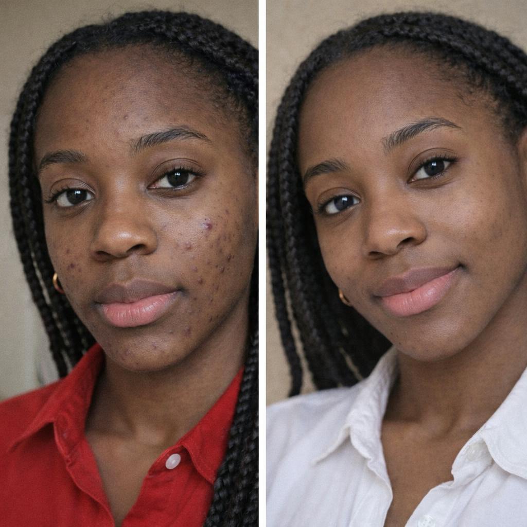 Marre des taches qui restent des semaines sur votre peau ?