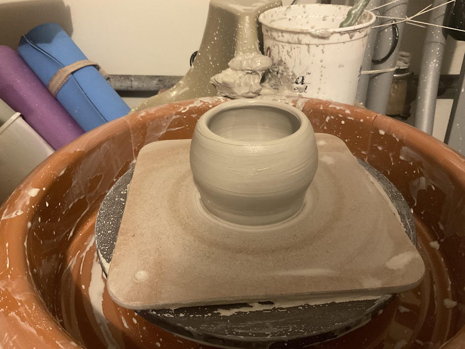 Someone in Ceramics class bought low fire clay outside of the instructor's  permission and it got put through the high fire gas kiln. Lost a teapot 😔  : r/Pottery