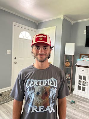 Funky Monkey Trucker - Red