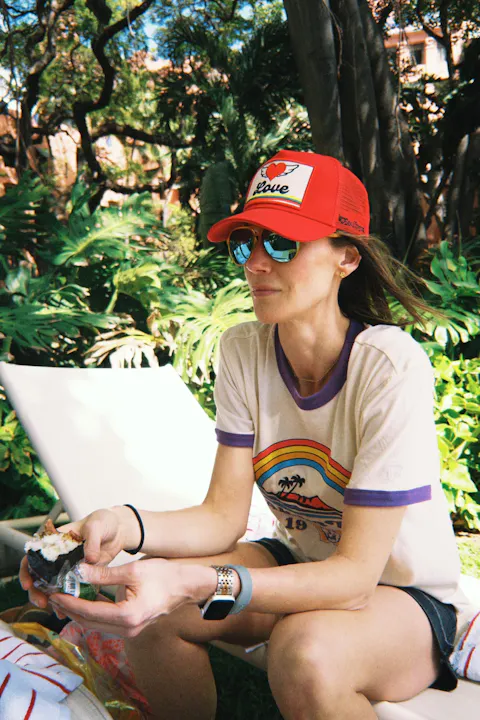 Love Wings Trucker Hat - Red