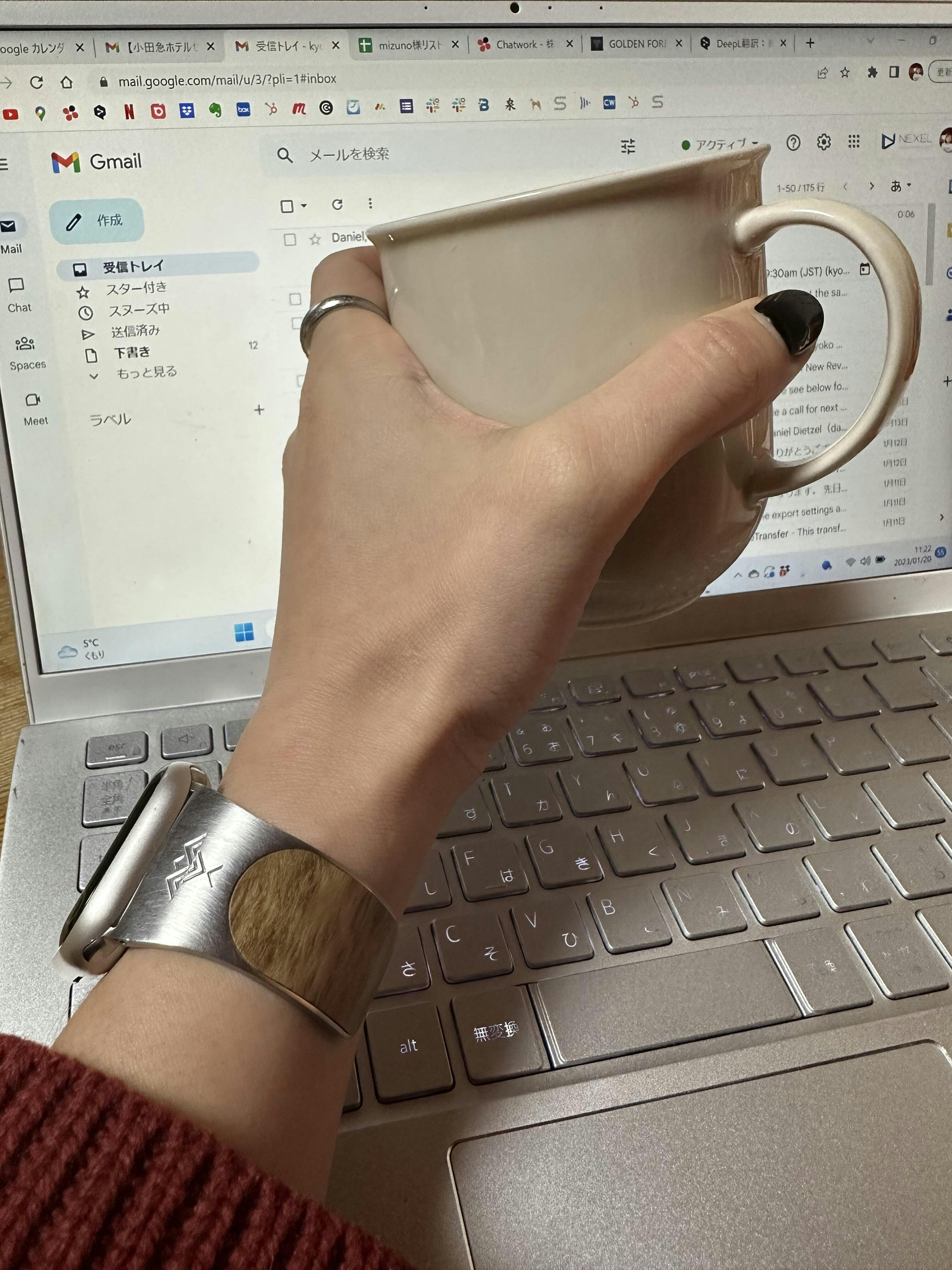 SOULITE JAPAN 彫刻鷲　EAGLE CLOUD V2 バングル EAGLE CLOUD V2