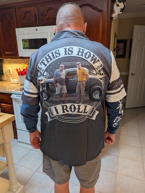 This Is How I Roll - Custom Photo Classic Car Shirt - Personalized Name Car Shirt A2110