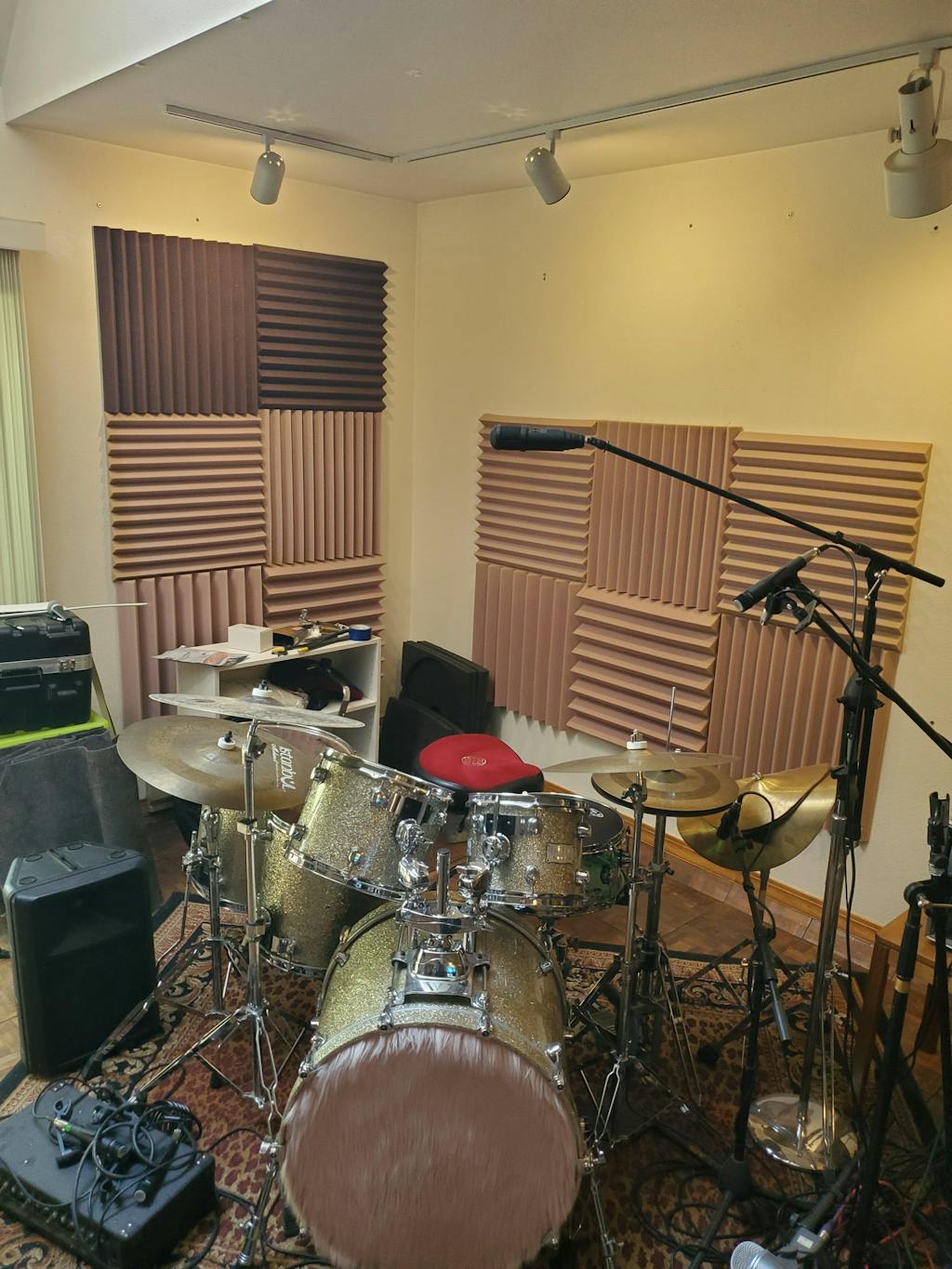 2 Inch Acoustic Foam Wedge Style Panels - 13 Color Options