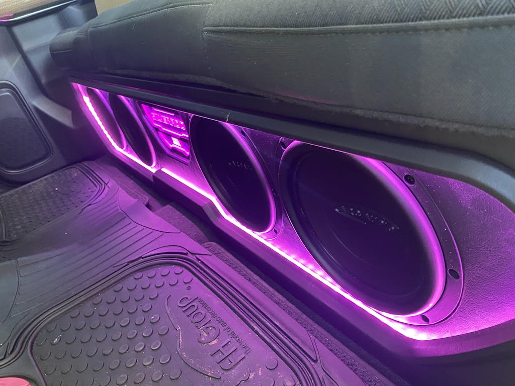 Custom Level 5 Front Firing Subwoofer Enclosure for the 20192024 GMC