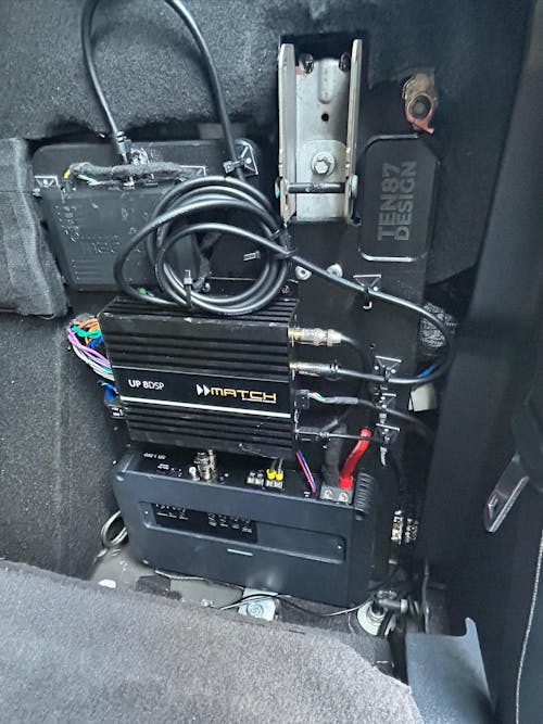 "Stealth" Focal Flax EVO 9-channel Fully Active Pre-Tuned Plug & Play Behind the Seat Stereo Upgrade (All Factory Systems including B&O Unleashed)