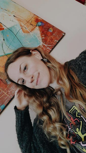 Stamped Huggie Hoops