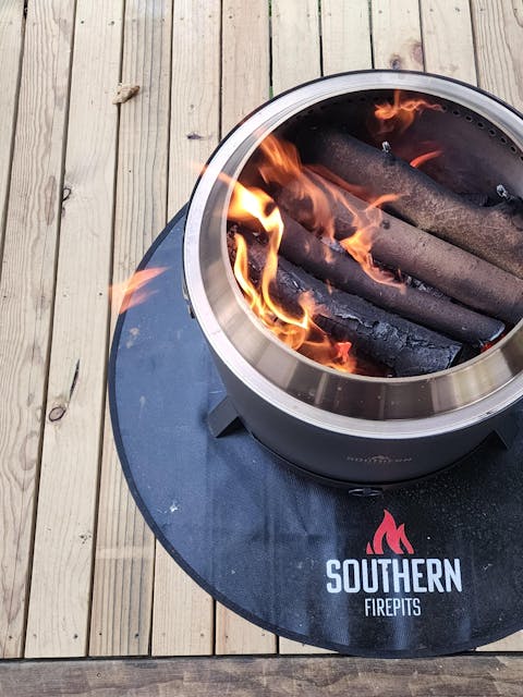 Southern Firepits® Smokeless Firepit - Black Stainless