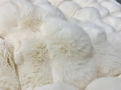 Faux Rabbit Fur Blanket