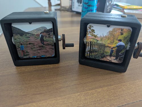 Personalized Flip Photo Box – Capture Moments, Forever