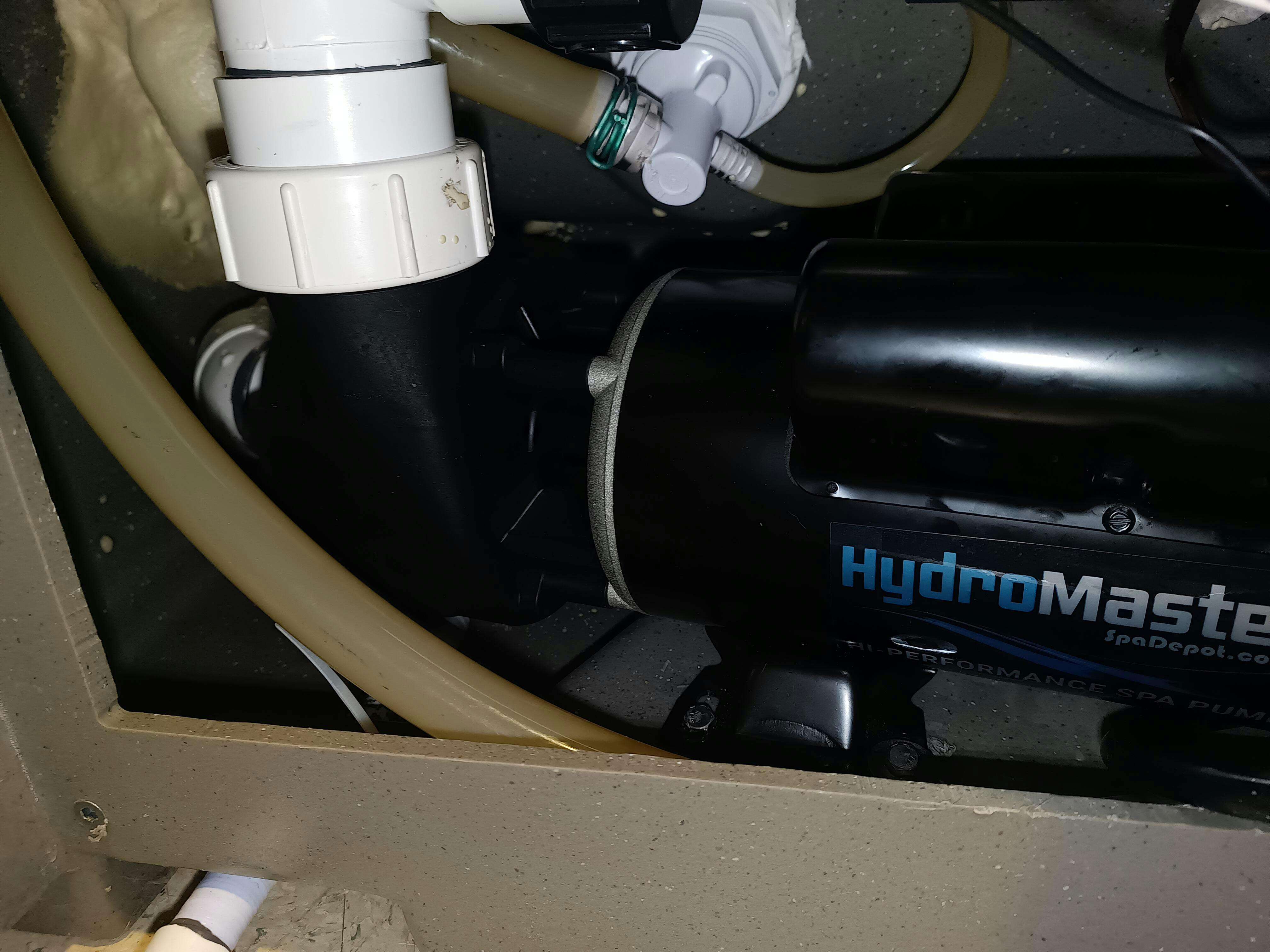 1.5 HP Hydromaster Hot Tub Pump & Motor 120V