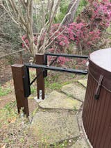 Hi-Roller Spa Cover Sliding Shelf - Rear Mount