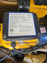 4 HP Waterway Executive Wet End 2.5" in /2" out 56Frame