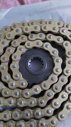 Brass Chain Sprocket kit for Benelli TNT 300 / TNT 302R - KIT HAXRC 324