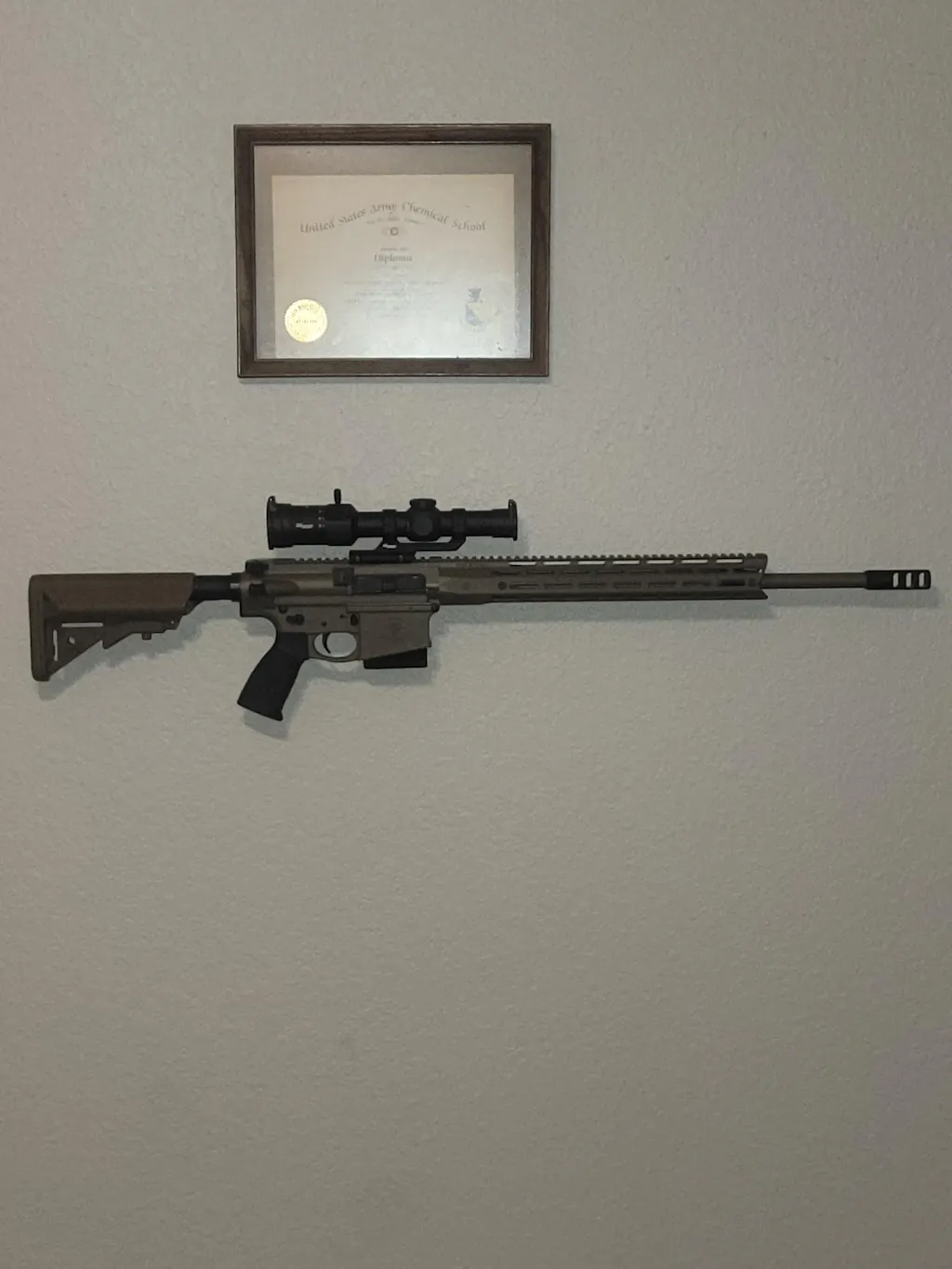 AR-10 Rifle Wall Storage Hook