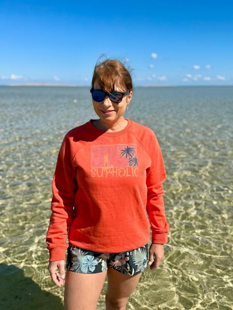 SUPholic Girl-unisex Bio-Raglan-Pullover