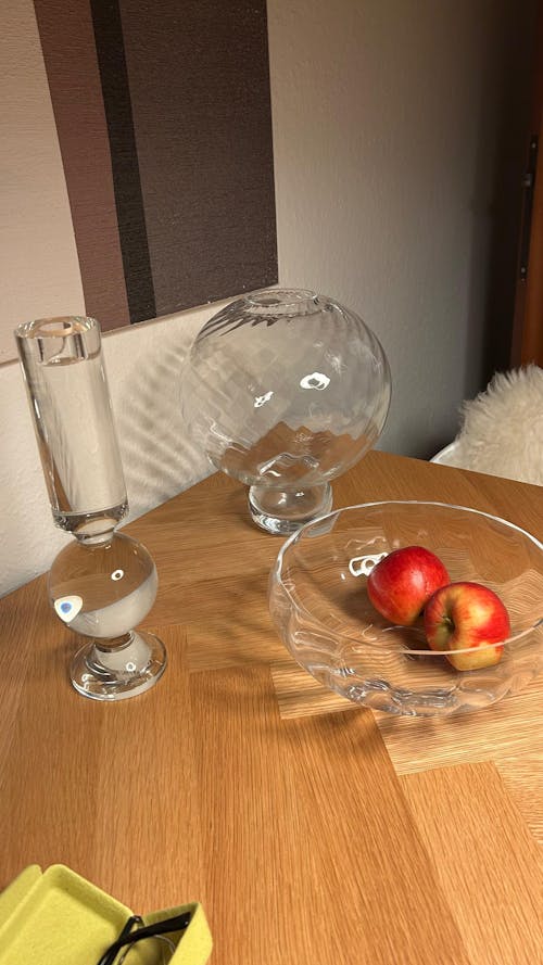 Meadow Swirl Vase - Klar Mellem