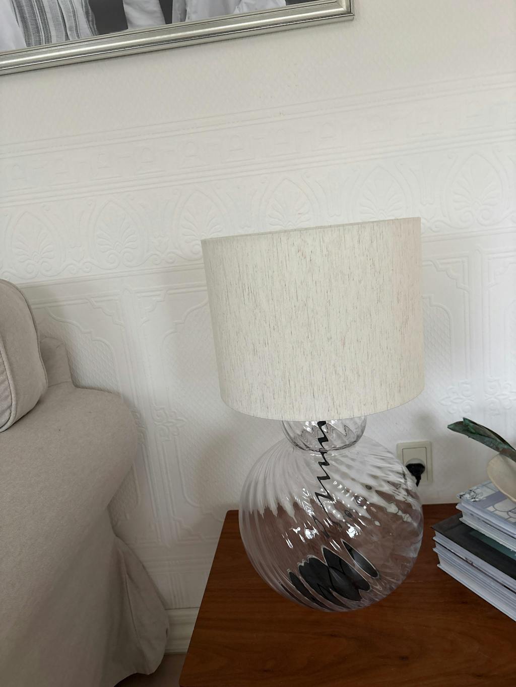 Sylvester Lampeskærm - Sand | Bred