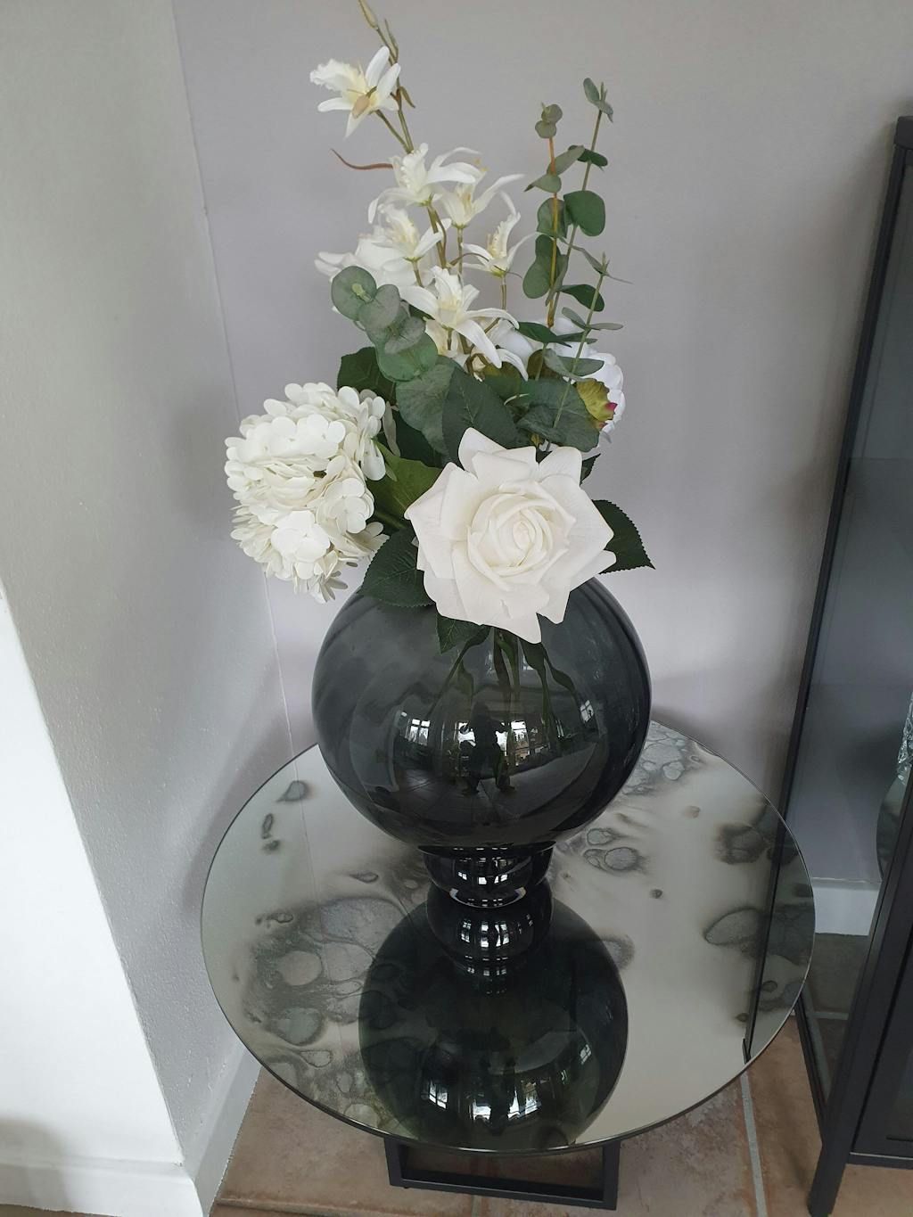 Shade Sofabord - Silver Antique Lille