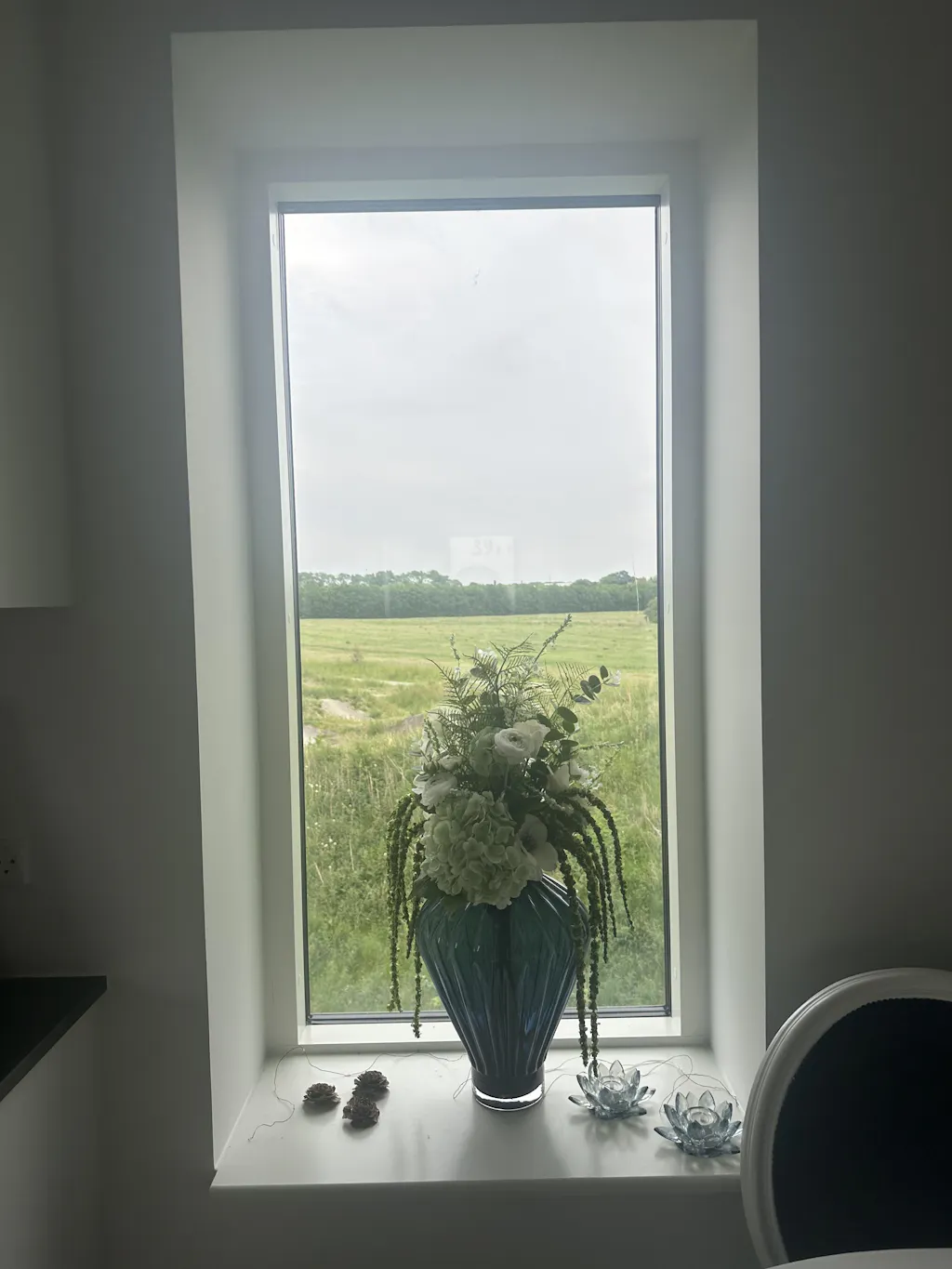 Evelyn Vase - Blå | Stor