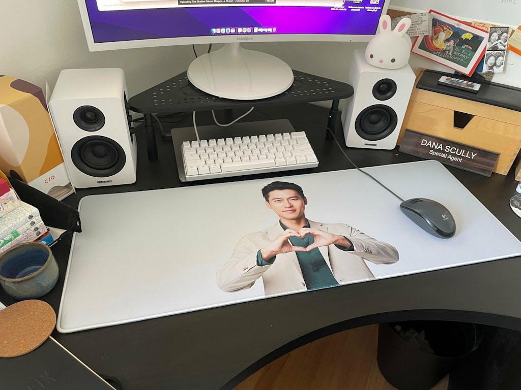L Custom Print Mousepad