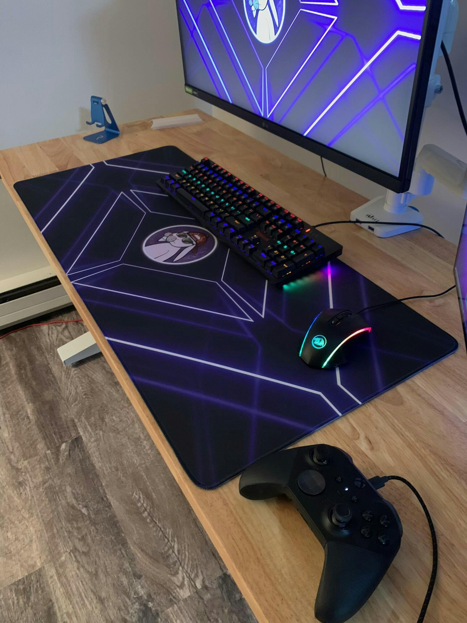 XXL Custom Print Mouse Pad (35.4″x15.7″)