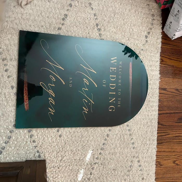 Personalized Wedding Sign
