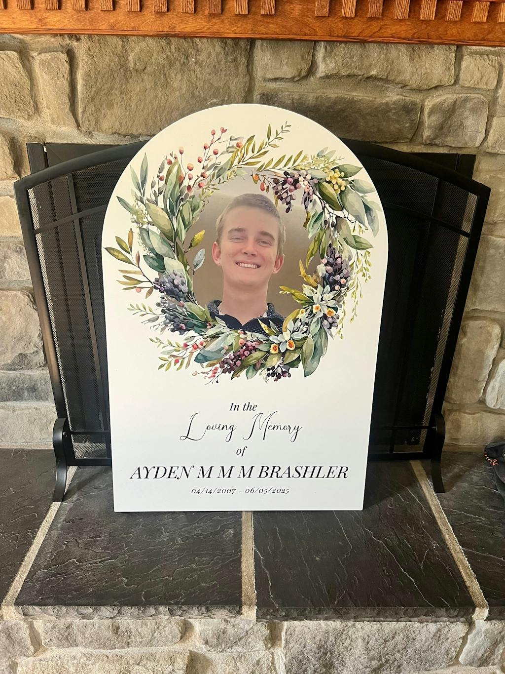 Garden of Loving Memories Memorial Sign